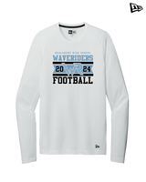 Kealakehe HS Football Stamp - New Era Performance Long Sleeve
