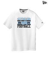 Kealakehe HS Football Stamp - New Era Performance Shirt