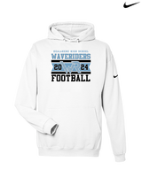 Kealakehe HS Football Stamp - Nike Club Fleece Hoodie