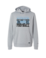 Kealakehe HS Football Stamp - Oakley Performance Hoodie