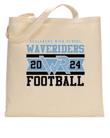 Kealakehe HS Football Stamp - Tote