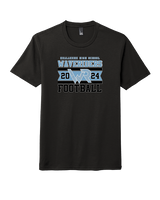 Kealakehe HS Football Stamp - Tri-Blend Shirt