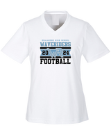 Kealakehe HS Football Stamp - Womens Performance Shirt