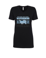 Kealakehe HS Football Stamp - Womens Vneck