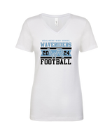 Kealakehe HS Football Stamp - Womens Vneck