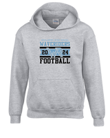 Kealakehe HS Football Stamp - Youth Hoodie