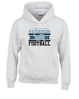 Kealakehe HS Football Stamp - Youth Hoodie