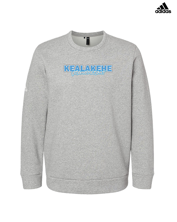 Kealakehe HS Track & Field Grandparent - Mens Adidas Crewneck