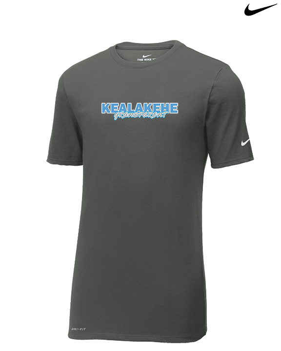 Kealakehe HS Track & Field Grandparent - Mens Nike Cotton Poly Tee