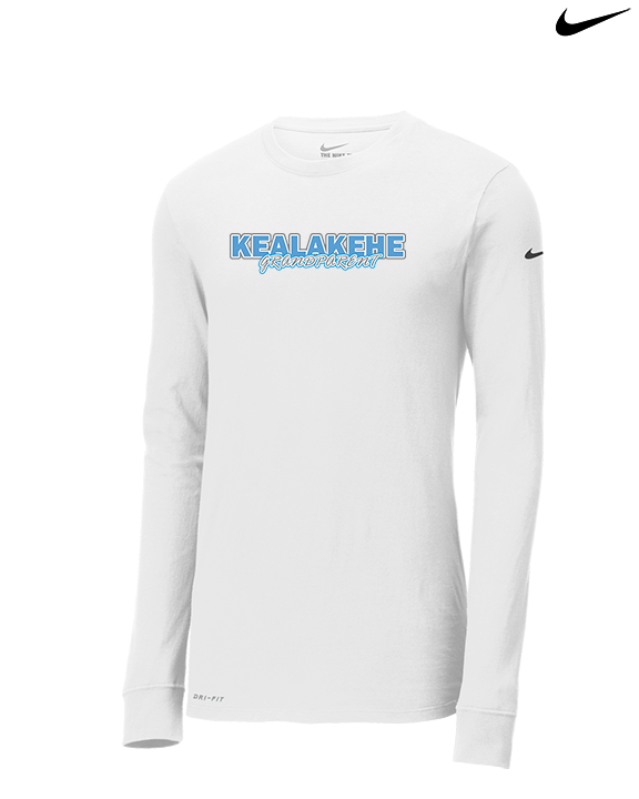Kealakehe HS Track & Field Grandparent - Mens Nike Longsleeve