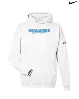 Kealakehe HS Track & Field Grandparent - Nike Club Fleece Hoodie
