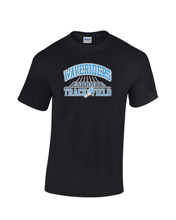 Kealakehe HS Track & Field Lanes - Cotton T-Shirt