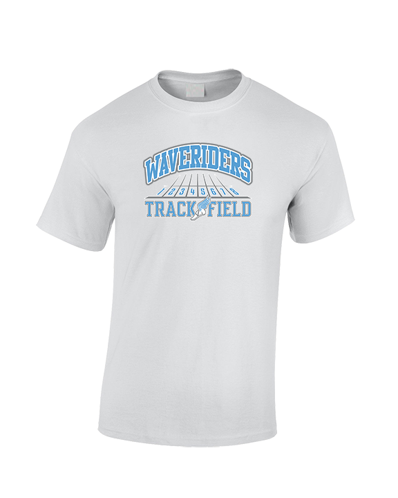 Kealakehe HS Track & Field Lanes - Cotton T-Shirt