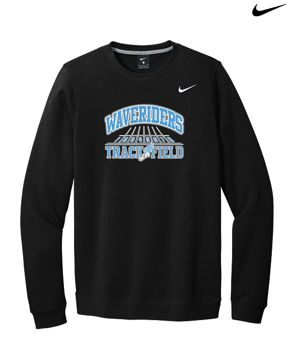 Kealakehe HS Track & Field Lanes - Mens Nike Crewneck