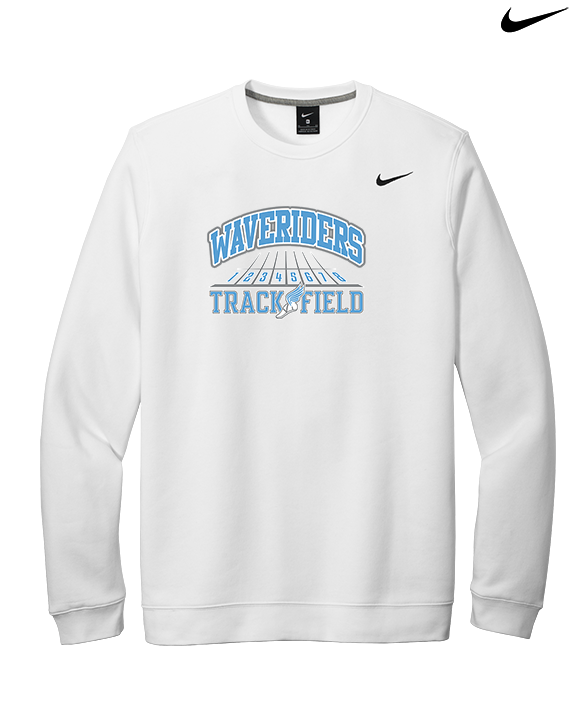 Kealakehe HS Track & Field Lanes - Mens Nike Crewneck