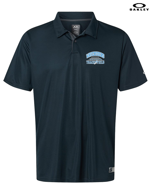 Kealakehe HS Track & Field Lanes - Mens Oakley Polo