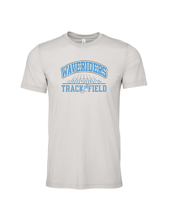 Kealakehe HS Track & Field Lanes - Tri-Blend Shirt