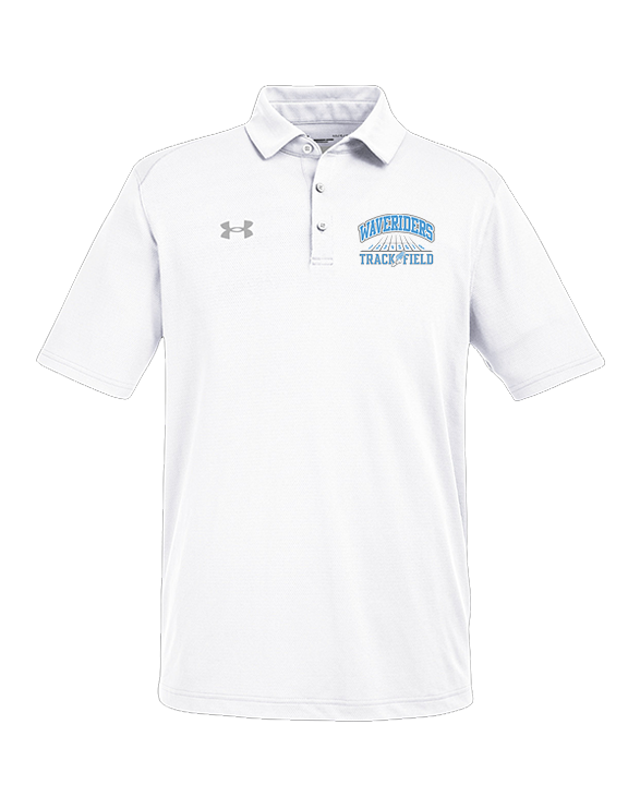 Kealakehe HS Track & Field Lanes - Under Armour Mens Tech Polo