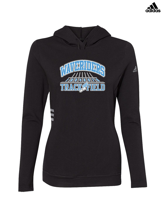 Kealakehe HS Track & Field Lanes - Womens Adidas Hoodie