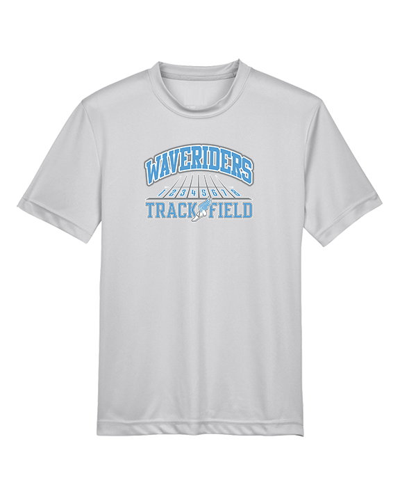 Kealakehe HS Track & Field Lanes - Youth Performance Shirt