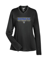 Kearsley HS Girls Basketball Border - Womens Performance Longsleeve
