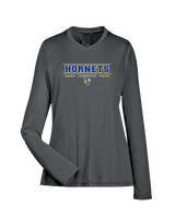 Kearsley HS Girls Basketball Border - Womens Performance Longsleeve