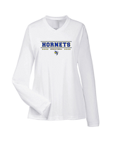 Kearsley HS Girls Basketball Border - Womens Performance Longsleeve