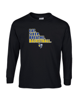 Kearsley HS Girls Basketball Eat Sleep - Cotton Longsleeve
