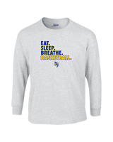 Kearsley HS Girls Basketball Eat Sleep - Cotton Longsleeve