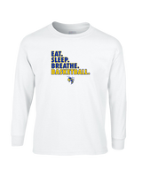 Kearsley HS Girls Basketball Eat Sleep - Cotton Longsleeve