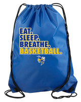 Kearsley HS Girls Basketball Eat Sleep - Drawstring Bag