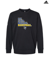 Kearsley HS Girls Basketball Eat Sleep - Mens Adidas Crewneck