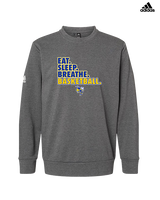 Kearsley HS Girls Basketball Eat Sleep - Mens Adidas Crewneck