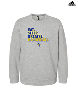 Kearsley HS Girls Basketball Eat Sleep - Mens Adidas Crewneck