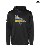 Kearsley HS Girls Basketball Eat Sleep - Mens Adidas Hoodie