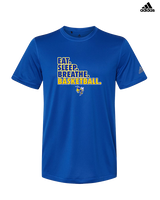 Kearsley HS Girls Basketball Eat Sleep - Mens Adidas Performance Shirt