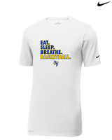 Kearsley HS Girls Basketball Eat Sleep - Mens Nike Cotton Poly Tee