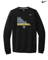 Kearsley HS Girls Basketball Eat Sleep - Mens Nike Crewneck