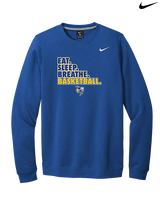 Kearsley HS Girls Basketball Eat Sleep - Mens Nike Crewneck