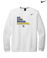 Kearsley HS Girls Basketball Eat Sleep - Mens Nike Crewneck