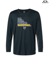 Kearsley HS Girls Basketball Eat Sleep - Mens Oakley Longsleeve