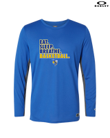 Kearsley HS Girls Basketball Eat Sleep - Mens Oakley Longsleeve