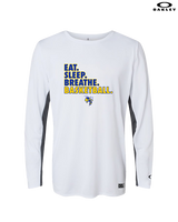 Kearsley HS Girls Basketball Eat Sleep - Mens Oakley Longsleeve