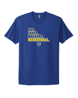 Kearsley HS Girls Basketball Eat Sleep - Mens Select Cotton T-Shirt