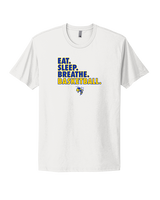 Kearsley HS Girls Basketball Eat Sleep - Mens Select Cotton T-Shirt