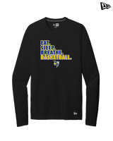 Kearsley HS Girls Basketball Eat Sleep - New Era Performance Long Sleeve
