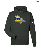 Kearsley HS Girls Basketball Eat Sleep - Nike Club Fleece Hoodie