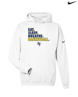 Kearsley HS Girls Basketball Eat Sleep - Nike Club Fleece Hoodie