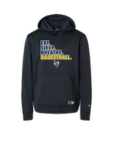 Kearsley HS Girls Basketball Eat Sleep - Oakley Performance Hoodie