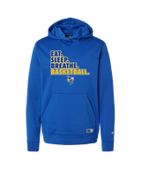 Kearsley HS Girls Basketball Eat Sleep - Oakley Performance Hoodie